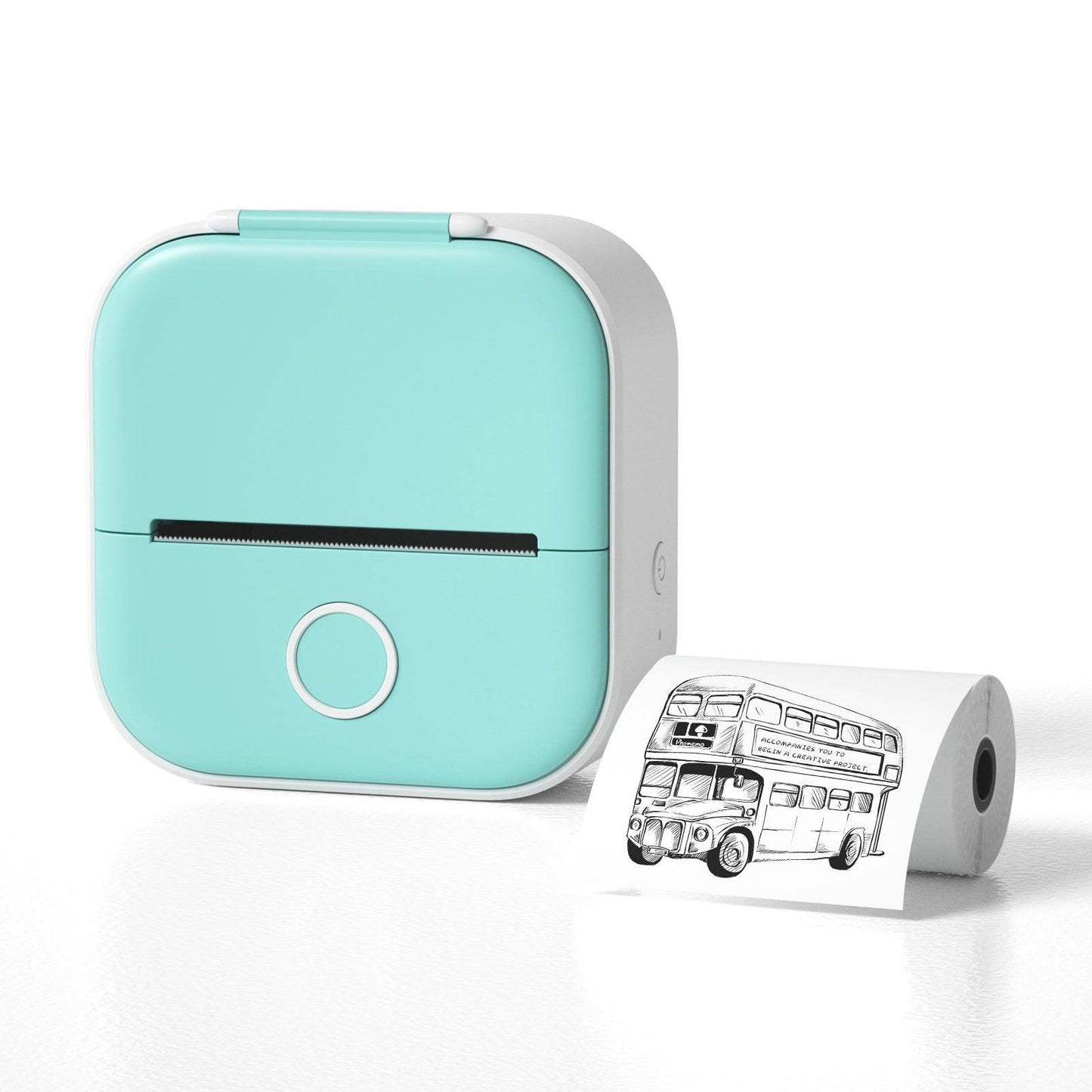 Portable Mini Thermal Printer Mini Pocket Label Printer DIY Self-adhesive Sticker Label Machine eprolo