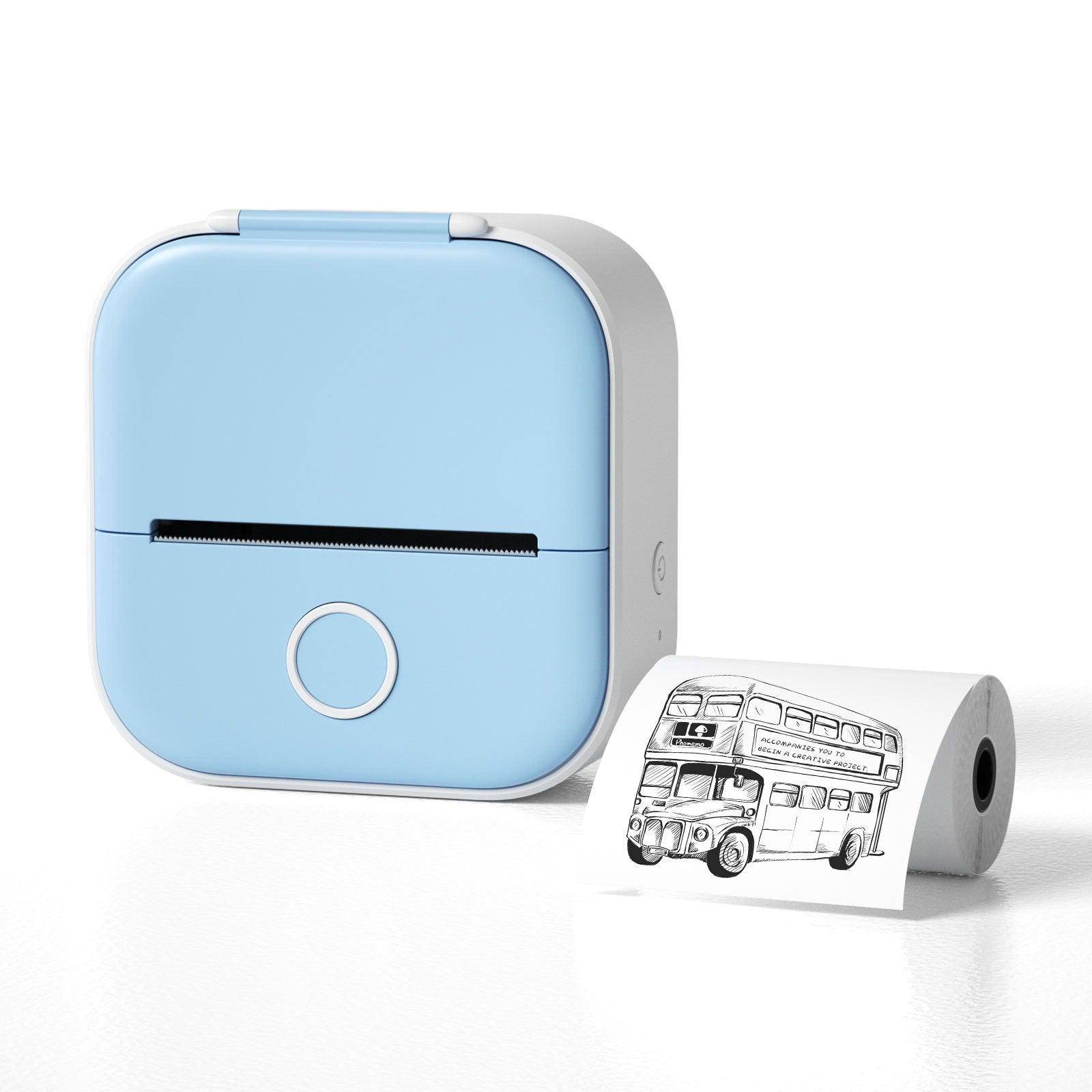 Portable Mini Thermal Printer Mini Pocket Label Printer DIY Self-adhesive Sticker Label Machine eprolo