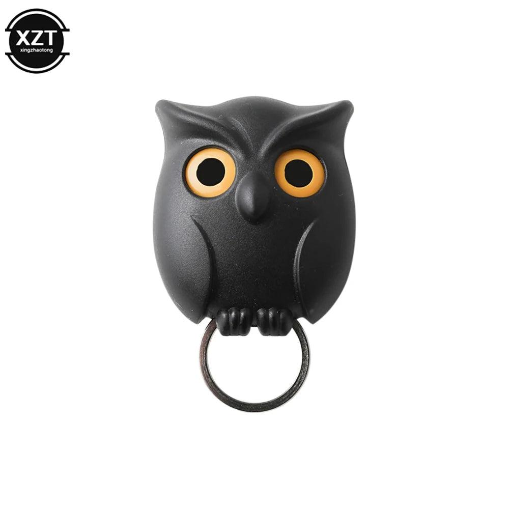 Creative Owl Night Wall Magnetic Key Holder Magnets Hold Keychain Key Hanger Hook Hanging Key Diversi Shop™
