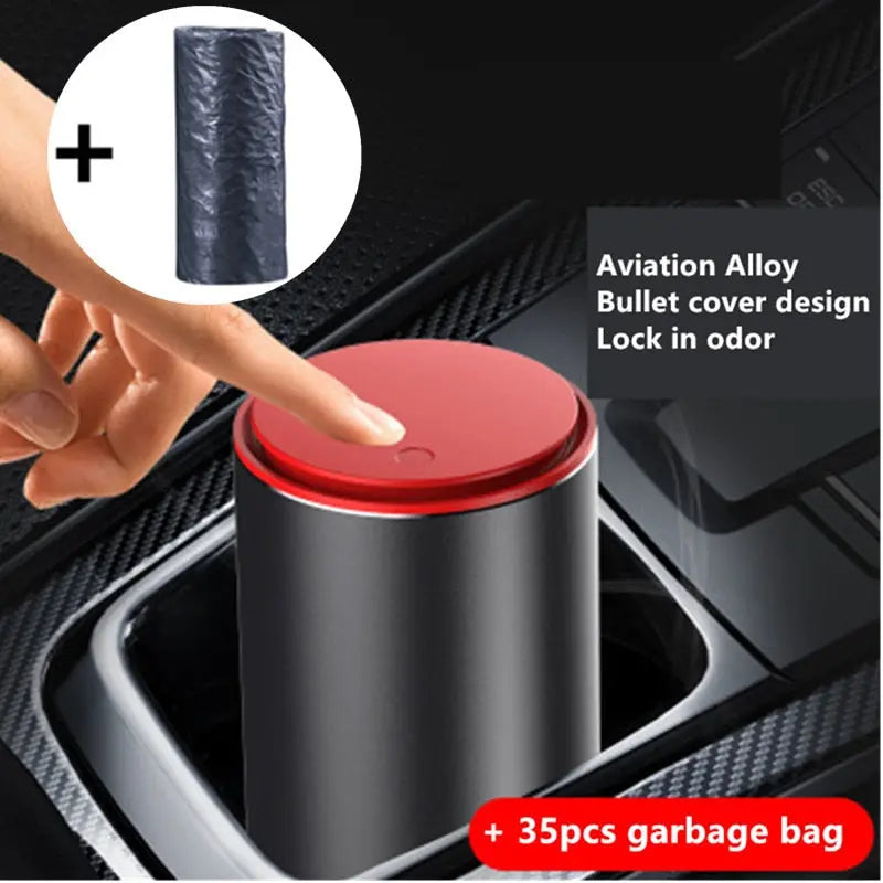 Car Styling Trash Bin Organizer: Convenient Garbage Solution for Your Vehicle