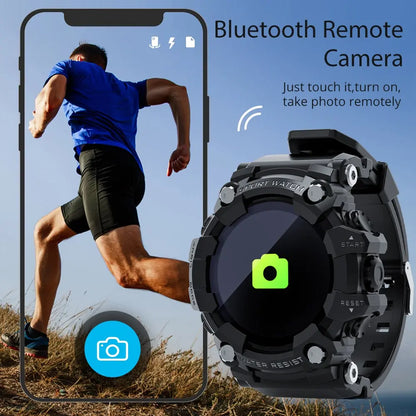 SmartWatch with Exercise Tracking, Heart Rate Monitor and Blood Pressure - Android & iOS