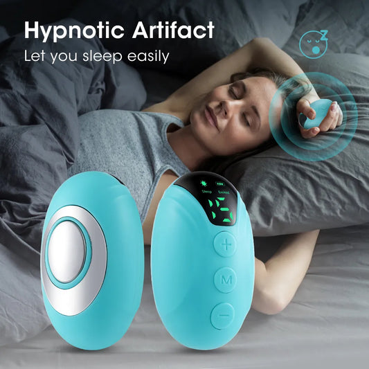 Smart Sleep Gadget Anxiety Relief Neuro Sleep Nerves Insomnia Soothe Device Hand Held Sleep Apnea Machine Sleeping Sleep Aid