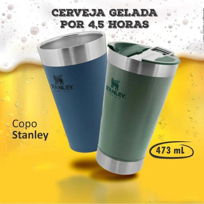 Stanley 473ml Stainless Steel Cup with Opener Thermal Travel Mug Diversi Shop™