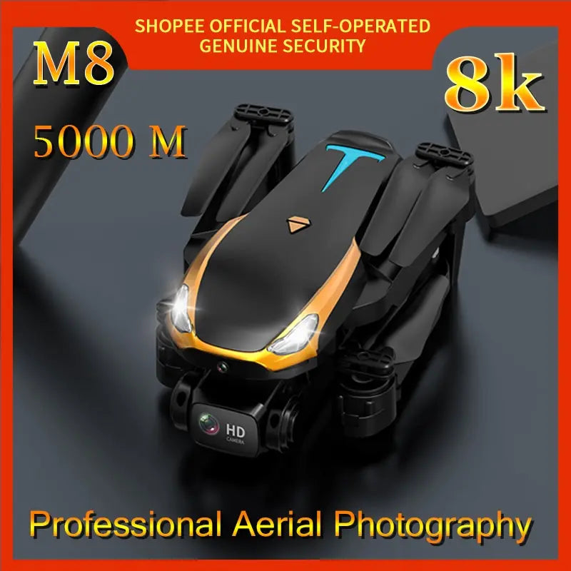 Drone with obstacle avoidance 8K HD quadcopter | Aerial Photography Helicopter with 5000 Meters Distance