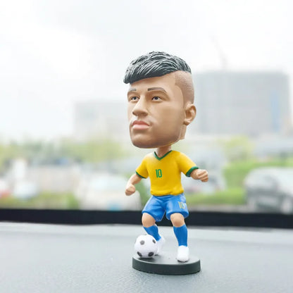 Soccer World Cup Stars Dolls Mini Figure Dolls Car Decoration Cute Figure Model vday gifts