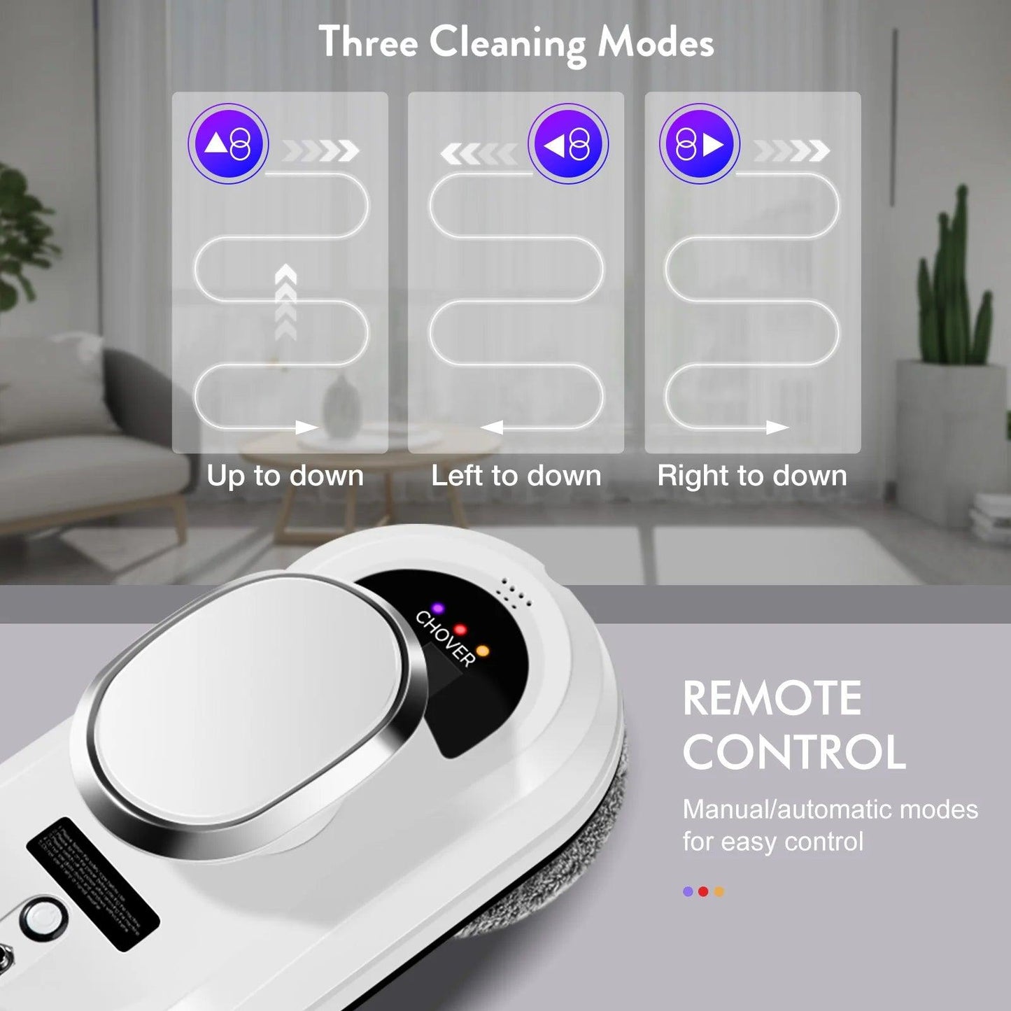 CHOVERY Robot vacuum cleaner window cleaning robot Diversi Shop™