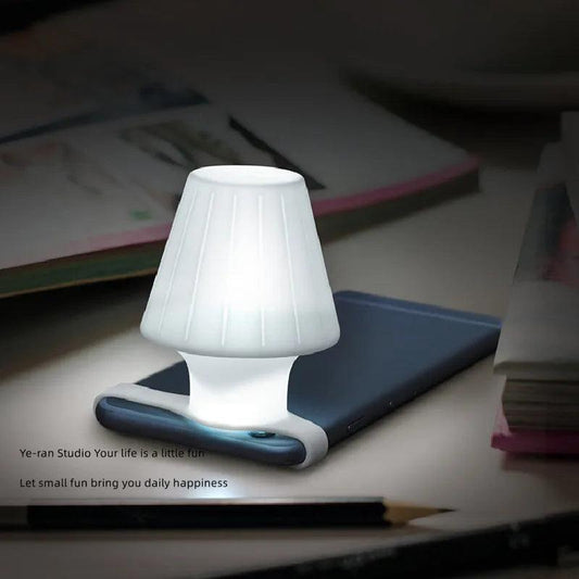 Silicone Mobile Phone Flash Lamp Shade Table Lamp Modeling Creative Small Night Light Diversi Shop™