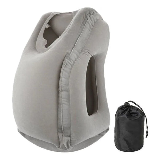 PVC Inflatable Air Travel Pillow Portable Headrest Chin Support Cushions Rest Neck Nap Pillows Diversi Shop™