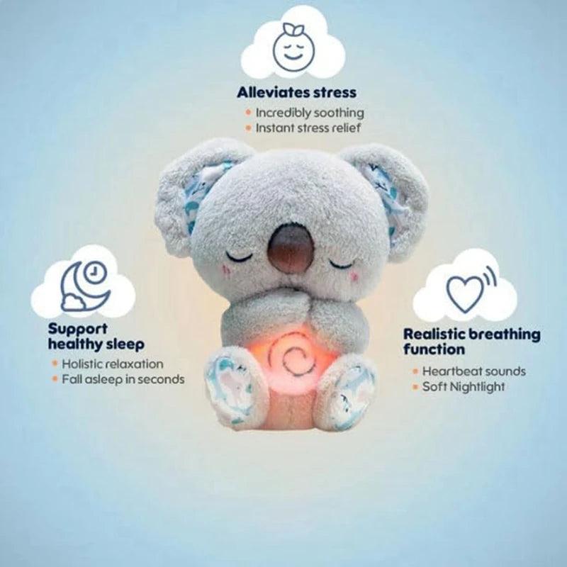Anxiety Relief Koala The Relief Koala Breathing Plush Toy With Music Diversi Fusion™