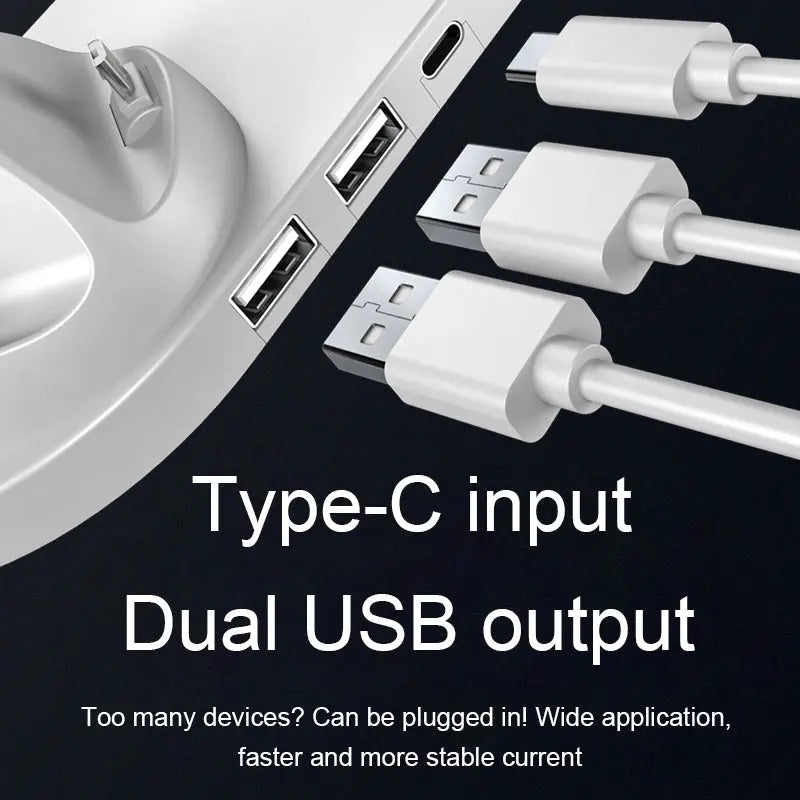 6-in-1 15W Fast Multiple Device Charger: Magnetic Station Stand for Convenient Charging