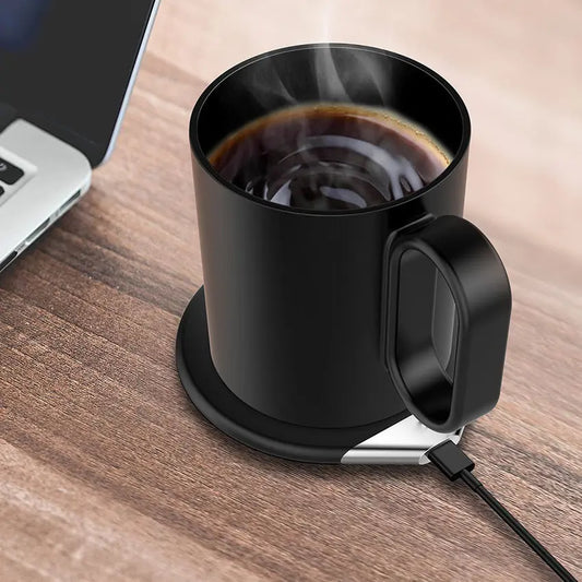 New Design 18W Thermostatic Wireless Charger Heating Coffee Cup