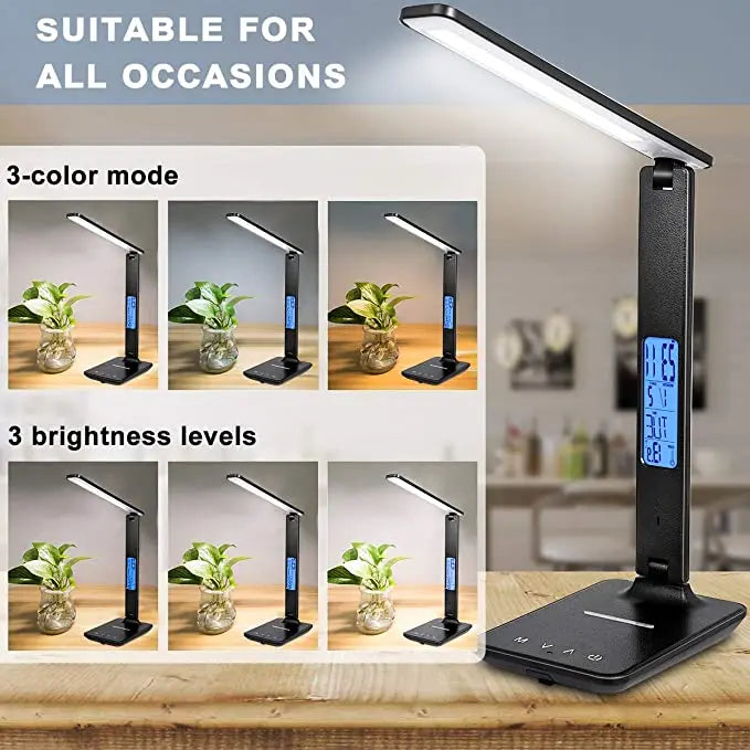 QI Modern Style Multifunction wireless charging Table Lamp| Wireless Charger for Smart Phones