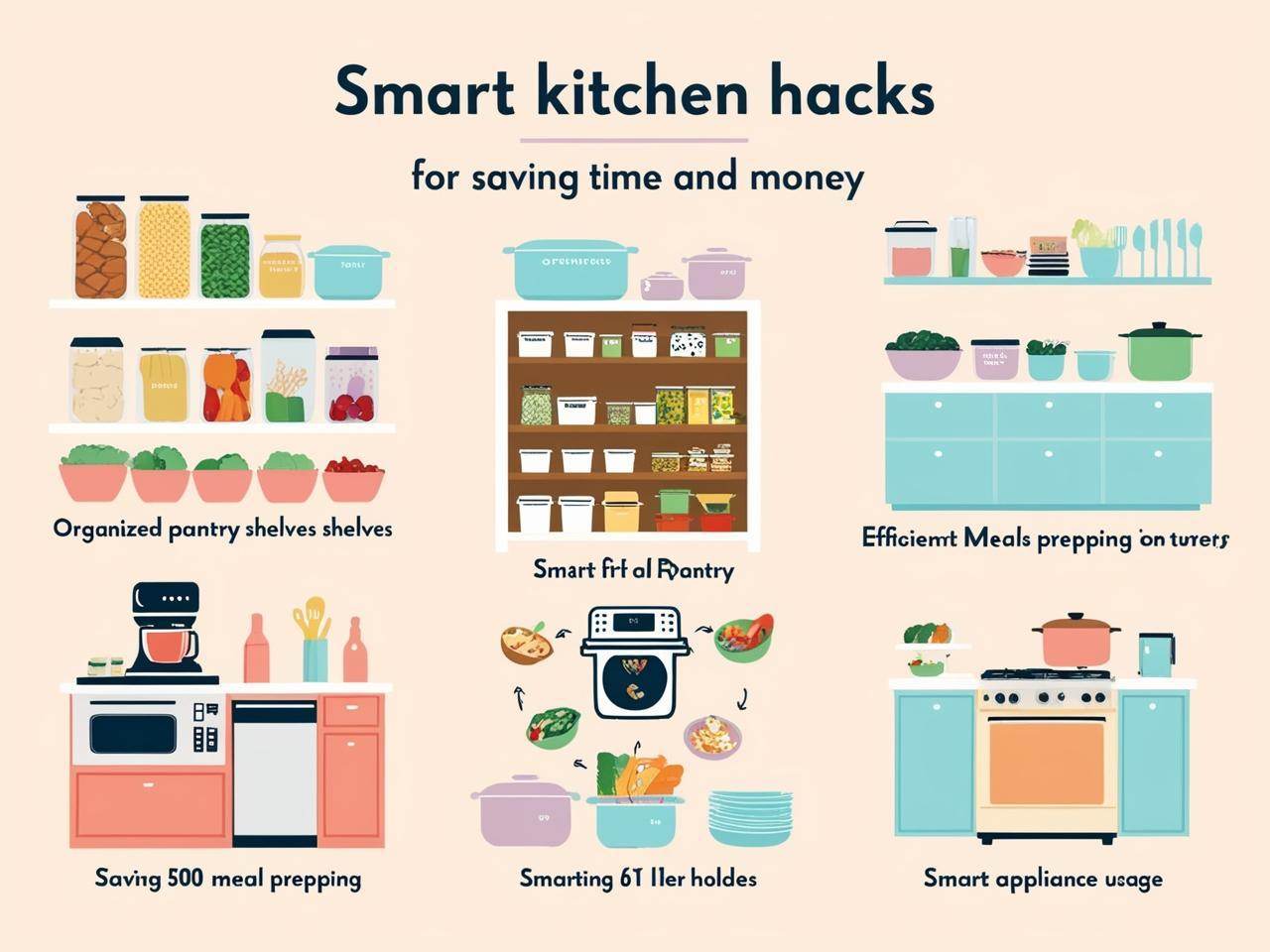 Smart Kitchen Hacks: How to Save Time, Money, and Effort While Cooking - SmartPursue™