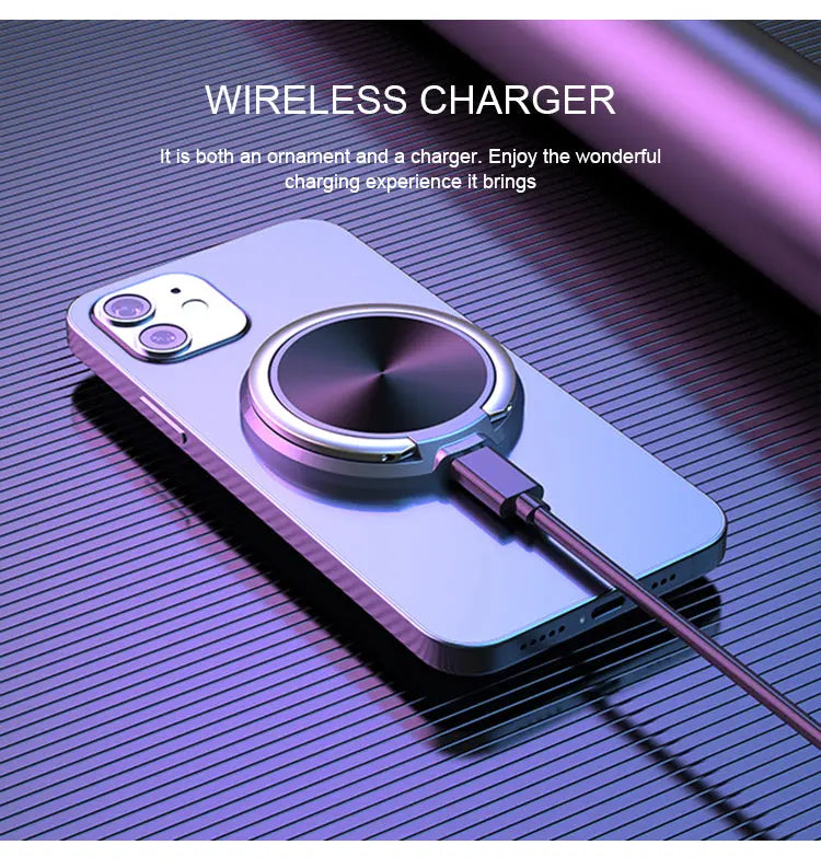 New Technology Air Cooling Magnetic Wireless Charger: Effortless Charging and Enhanced Performance - Diversi Fusion™