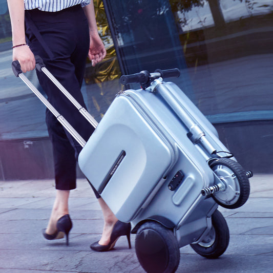 Smart Suitcase with Color Lighting Adjustable height and USB Charging Smart Suitcase Features - Diversi Fusion™