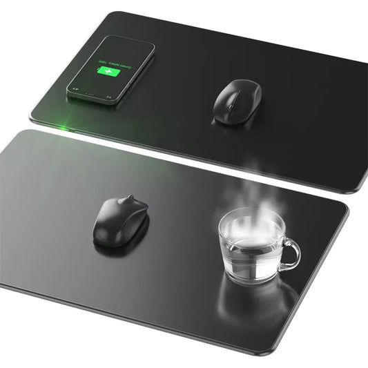 Wireless Charging Heating Mouse Pad: Stay Warm and Charge Wirelessly - Diversi Fusion™