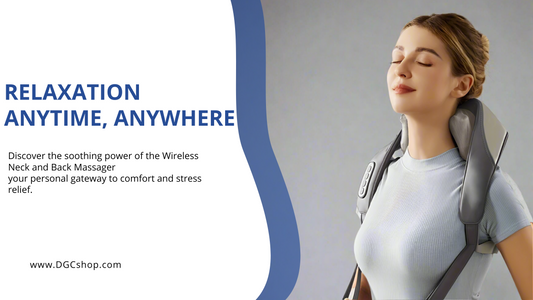 Experience Unmatched Relaxation: The Wireless Neck and Back Massager