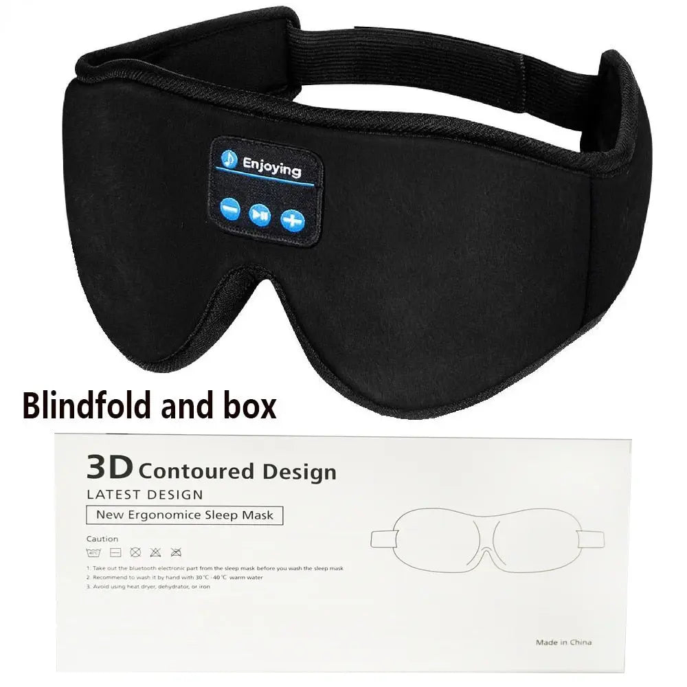 Improving Sleep Quality with 3D Wireless Music Headphone Sleep Mask: The Ultimate Sleep Aid for Better Rest - Diversi Fusion™
