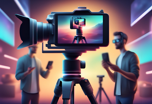 Mastering-Video-Production-with-Automatic-Face-Tracking-Tripod-Camera-Smart-Phone-Stabilizers Diversi Shop