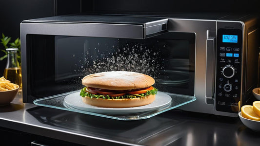 Microwave Food Cover Glass with Water Injection