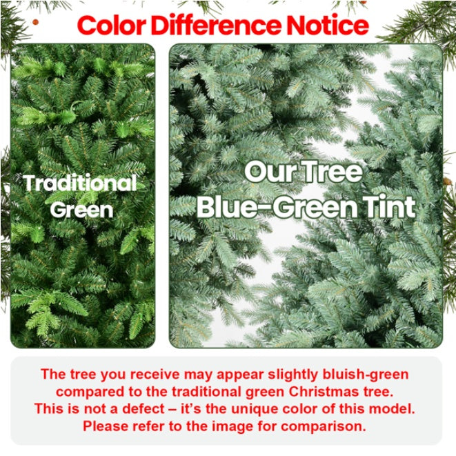 Artificial 5ft Blue Green Tint Christmas Tree CJ US