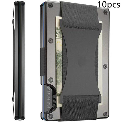 Carbon Fiber Wallet - RFID Blocking Metal Card Holder, Anti-theft Diversi Shop™