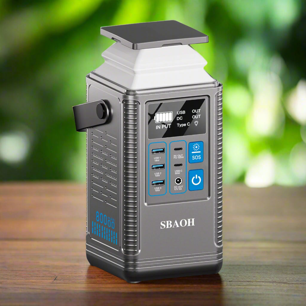 ⚡ 296 Wh Portable Camping Power Station - SmartPursue™
