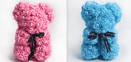 Valentine Foam Forever Rose Teddy Bear - SmartPursue™