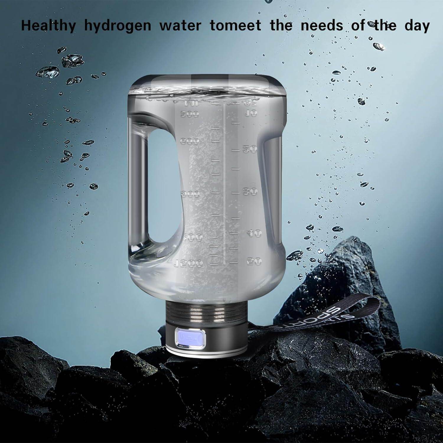 Portable Hydrogen Water Bottle 1.5L Rich Molecular - SmartPursue™