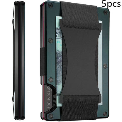 Carbon Fiber Wallet - RFID Blocking Metal Card Holder, Anti-theft Diversi Shop™