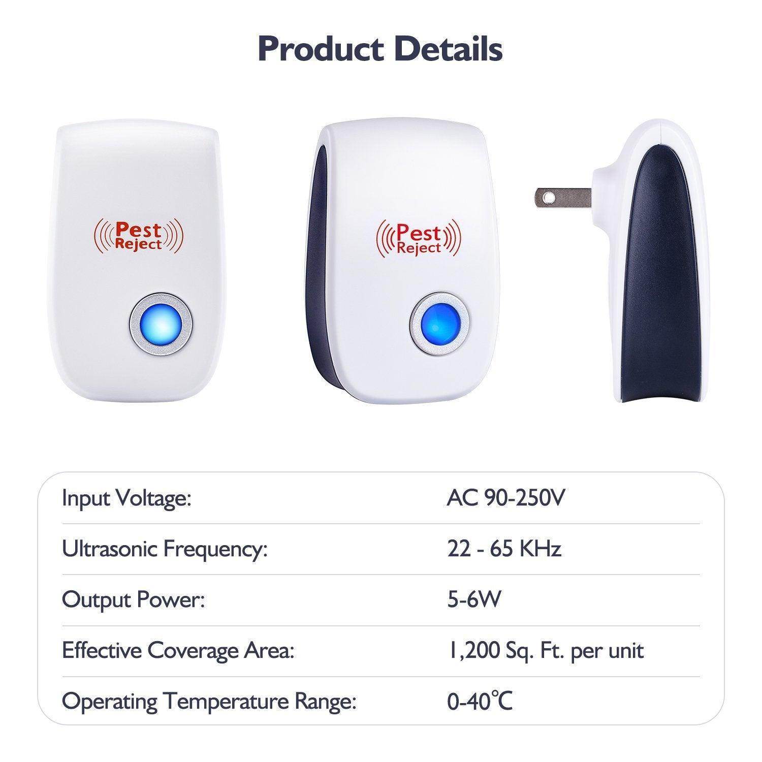 Ultrasonic Electronic Mosquito repeller - SmartPursue™