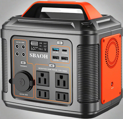 296Wh Portable Solar Power Station - SmartPursue™