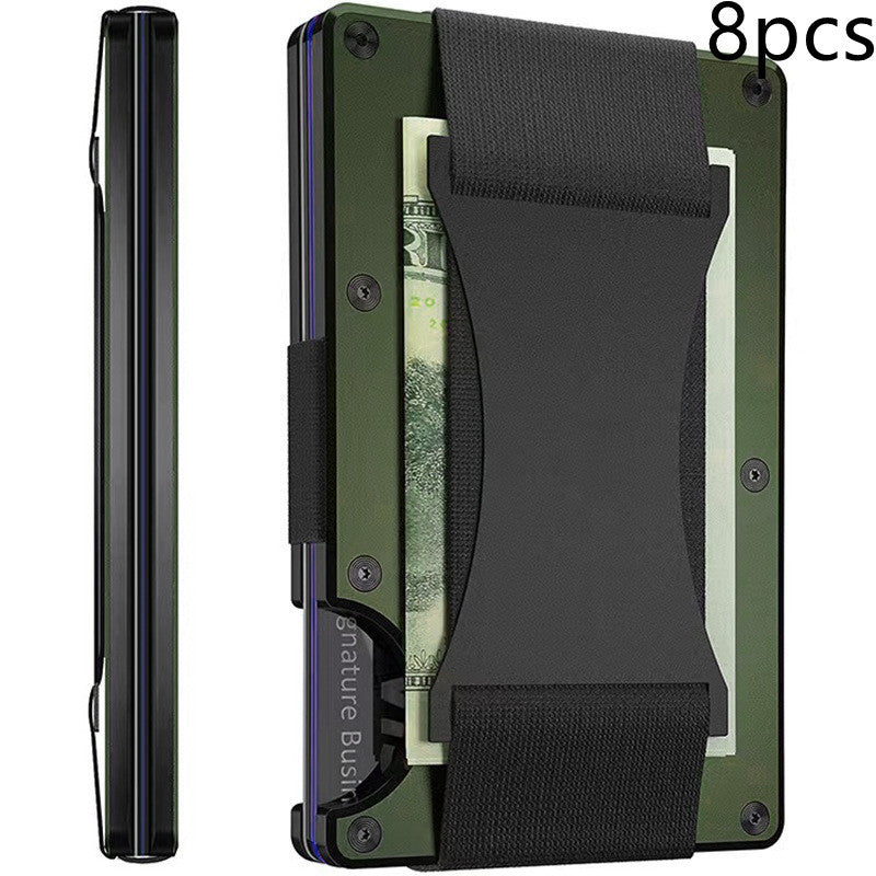 Carbon Fiber Wallet - RFID Blocking Metal Card Holder, Anti-theft Diversi Shop™