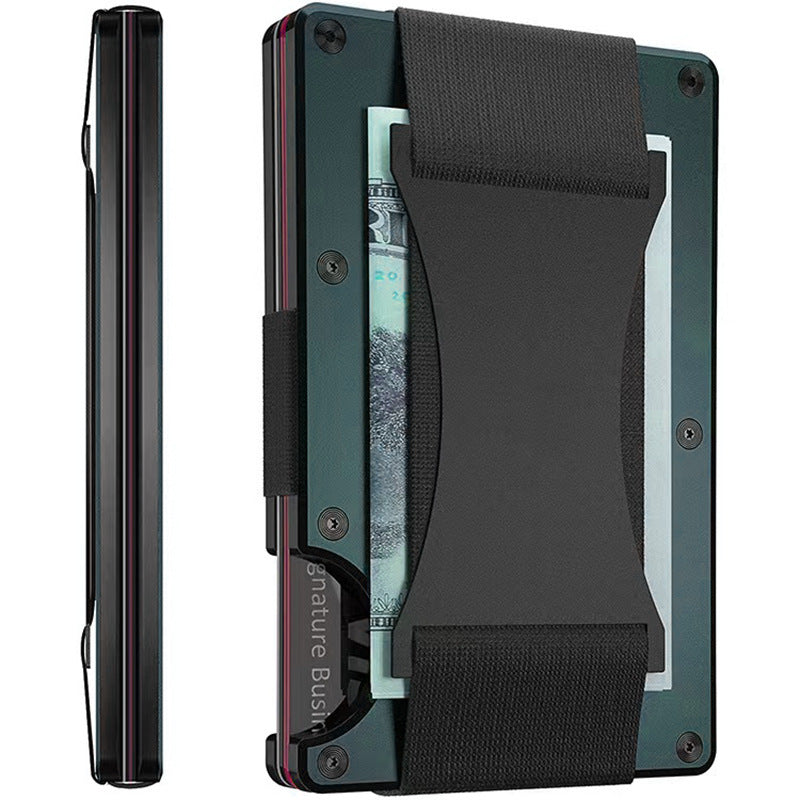 Carbon Fiber Wallet - RFID Blocking Metal Card Holder, Anti-theft Diversi Shop™