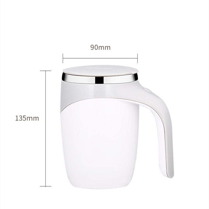 Rechargeable Model Automatic Stirring Cup Coffee Cup High Value Electric Stirring Cup Lazy Milkshake Rotating Magnetic Water Cup Diversi Shop