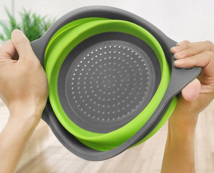 🧺 Square Folding Telescopic Drain Basket - SmartPursue™