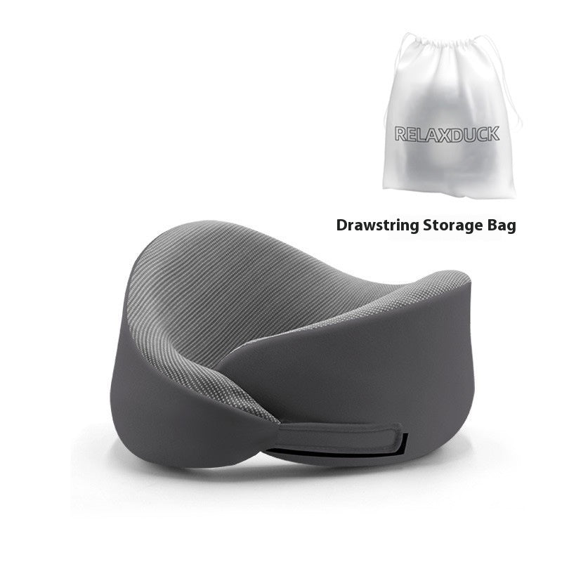 🌟 Adjustable Memory Foam U‑Shaped Travel Neck Pillow - SmartPursue™