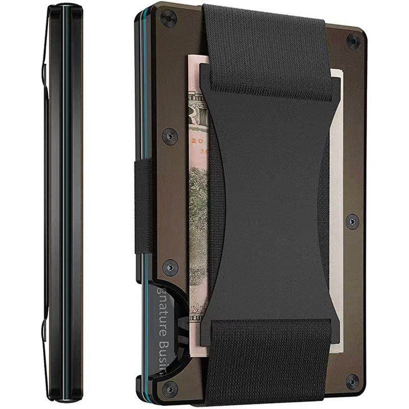 Carbon Fiber Wallet - RFID Blocking Metal Card Holder - SmartPursue™