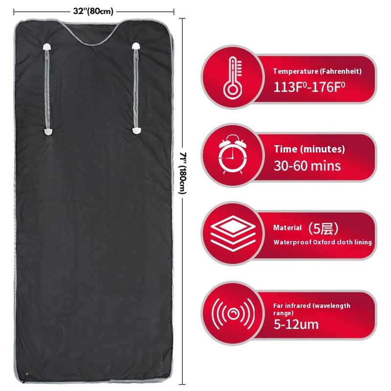 Far‑Infrared Sauna Blanket – Detox, Weight Loss & Full‑Body Therapy - SmartPursue™