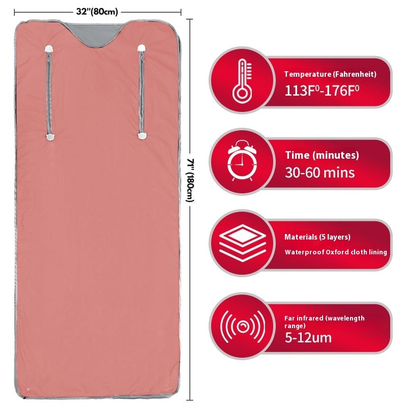 Far‑Infrared Sauna Blanket – Detox, Weight Loss & Full‑Body Therapy - SmartPursue™