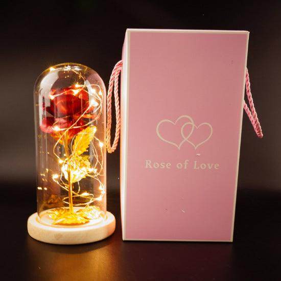 Bouquet Glass Cover Rose | Valentines Gifts for Girlfriend - SmartPursue™