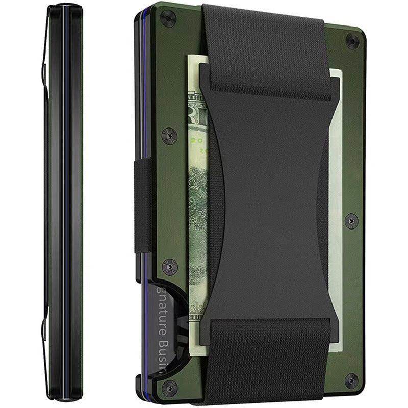 Carbon Fiber Wallet - RFID Blocking Metal Card Holder - SmartPursue™