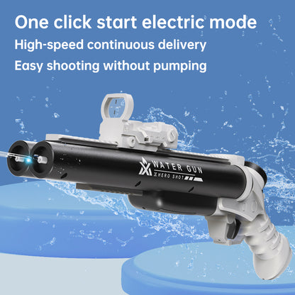 Double tube electric water gun outdoor water play war toy | Diversi