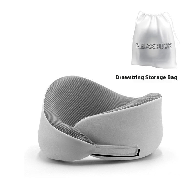 🌟 Adjustable Memory Foam U‑Shaped Travel Neck Pillow - SmartPursue™