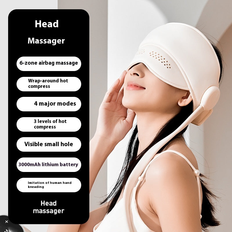 Head & Eye Airbag Massage Instrument – Sleep Aid & Relaxation Tool CJ