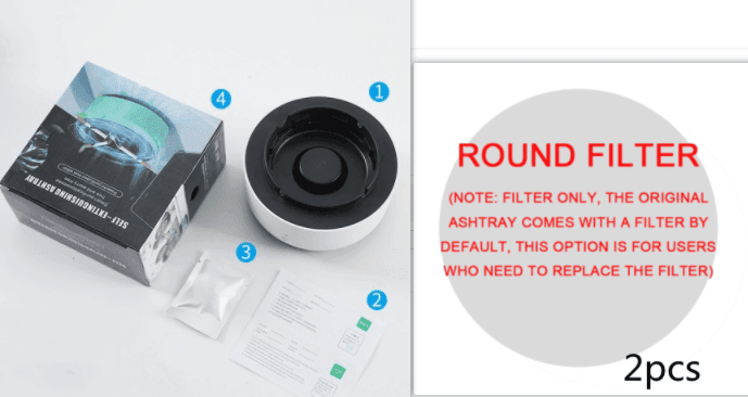 Smoke Removal Air Purification Ashtray - SmartPursue™