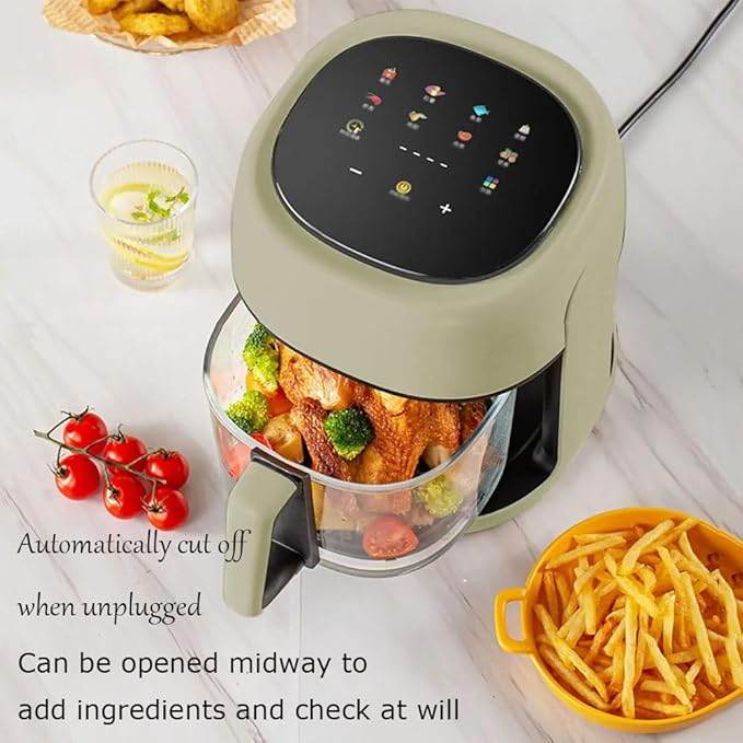 4.5L Smart Electric Air Fryer – Oil-Free 360° Convection Oven - SmartPursue™