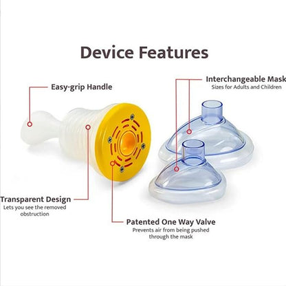 Anti-Suffocation Emergency Device – First Aid Choking Kit, Portable & Easy Diversi Fusion™