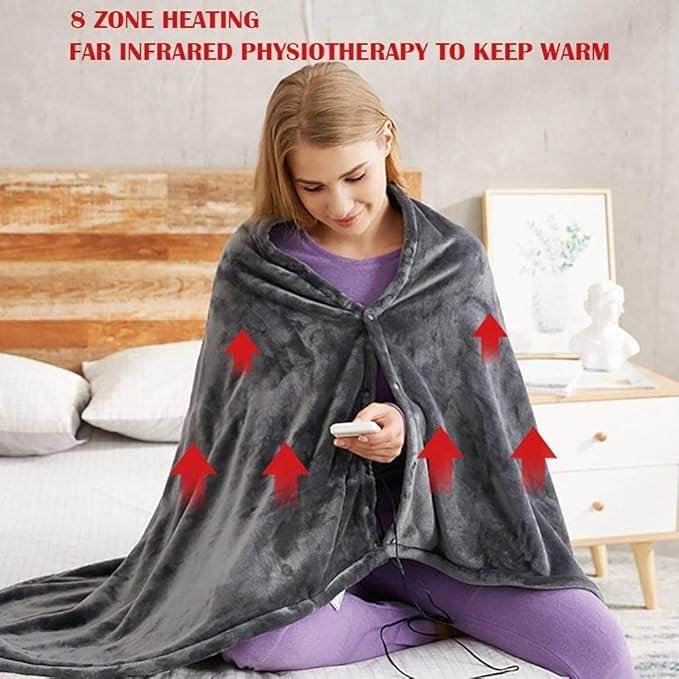 USB Electric Heated Throw Blanket - SmartPursue™