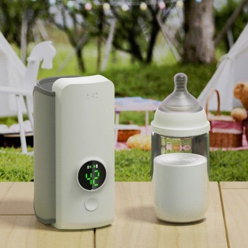 Portable Wireless Rechargeable Baby Bottle Warmer USB Charging And Heating Bag Portable Constant Temperature Milk Warmer Universal Bottle Insulation Sleeve CJ